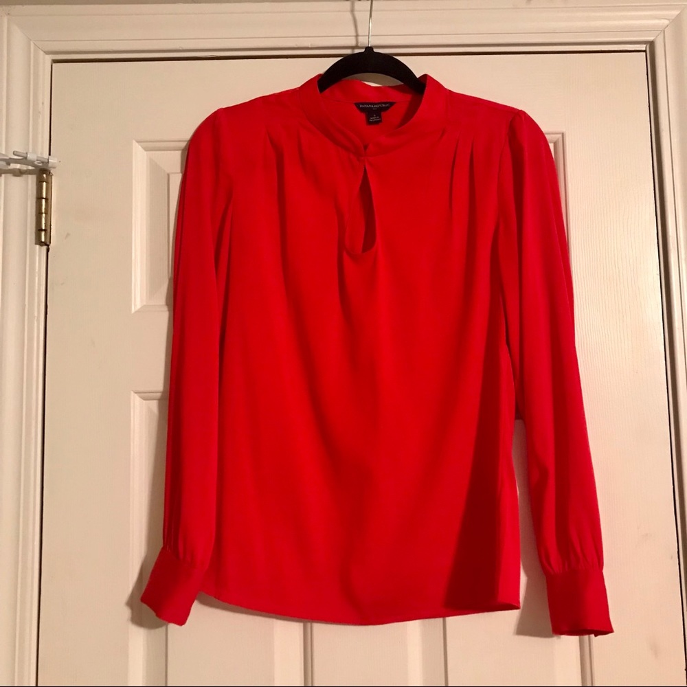 Banana Republic Eyelet Blouse